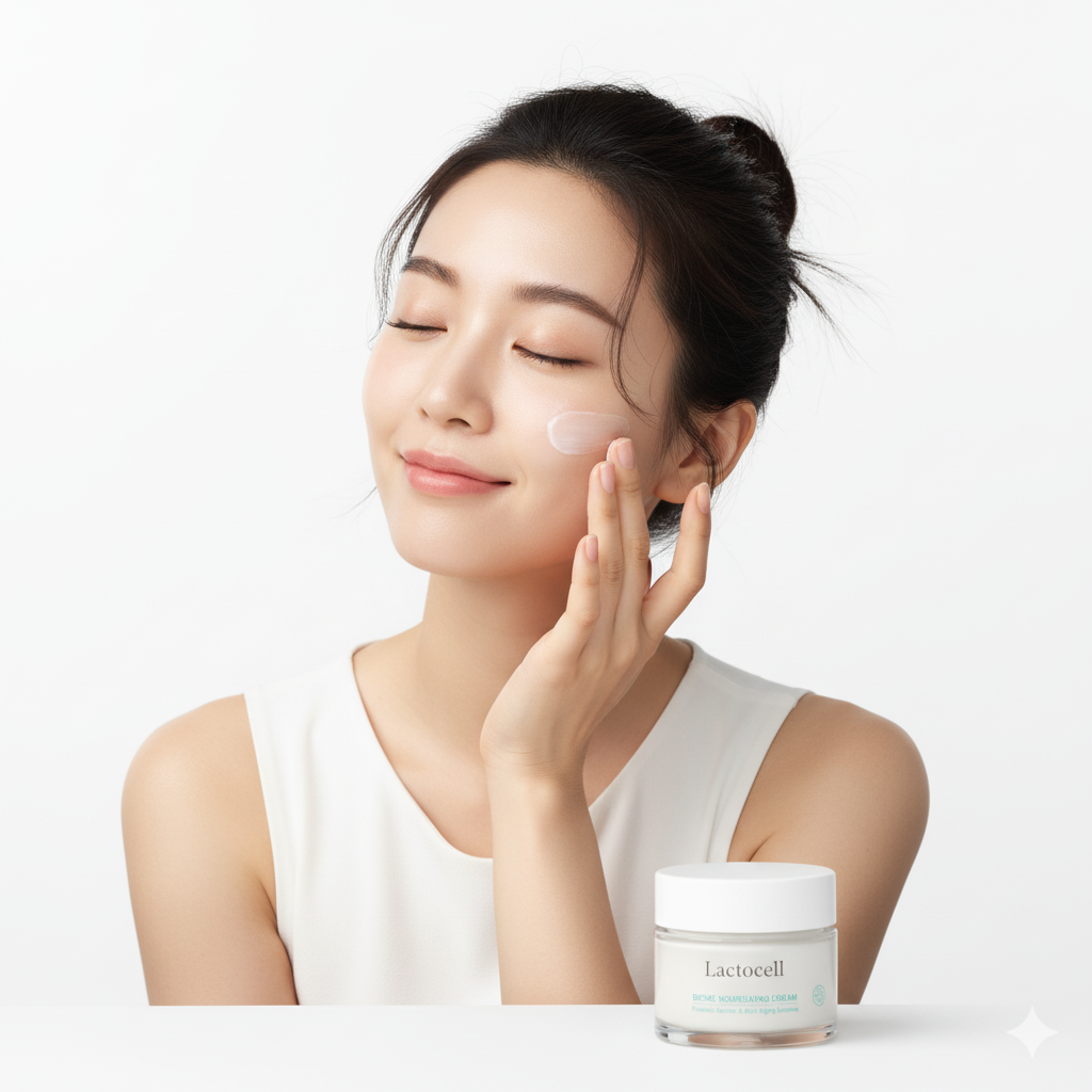 Lactocell Biome Nourishing Cream | Probiotic Barrier & Anti-Aging Essence (60g)
