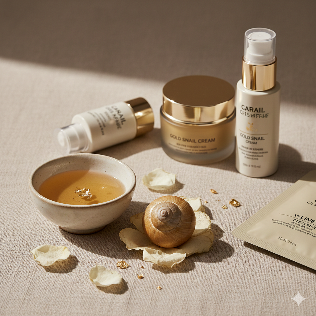 Gold & Snail Skincare Luxury