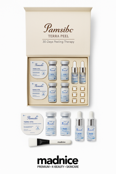 Terra Peel Professional Skin Peeling Kit – 30-Day Rejuvenation System - AHA Peel