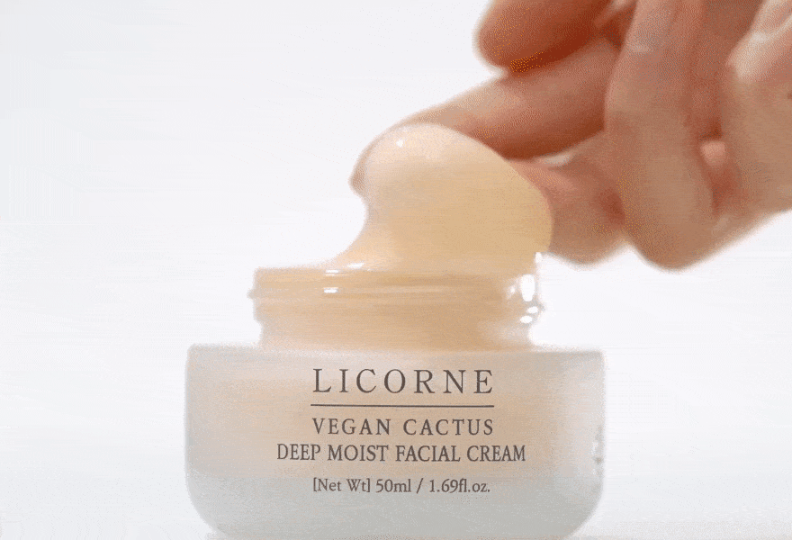 Vegan Cactus Deep Moist Facial Cream - 50ml