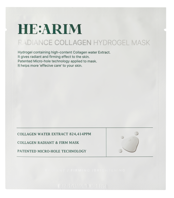 Madnice Radiance Collagen Hydrogel Mask packaging on a white background