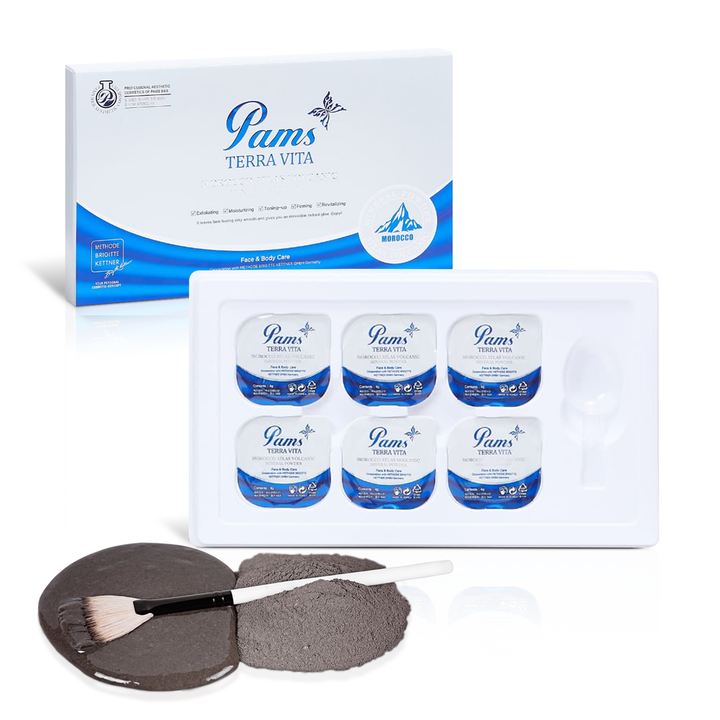 One ingredient natural clay mask, cleanses, tones, exfoliates, detoxifies and moisturizes.