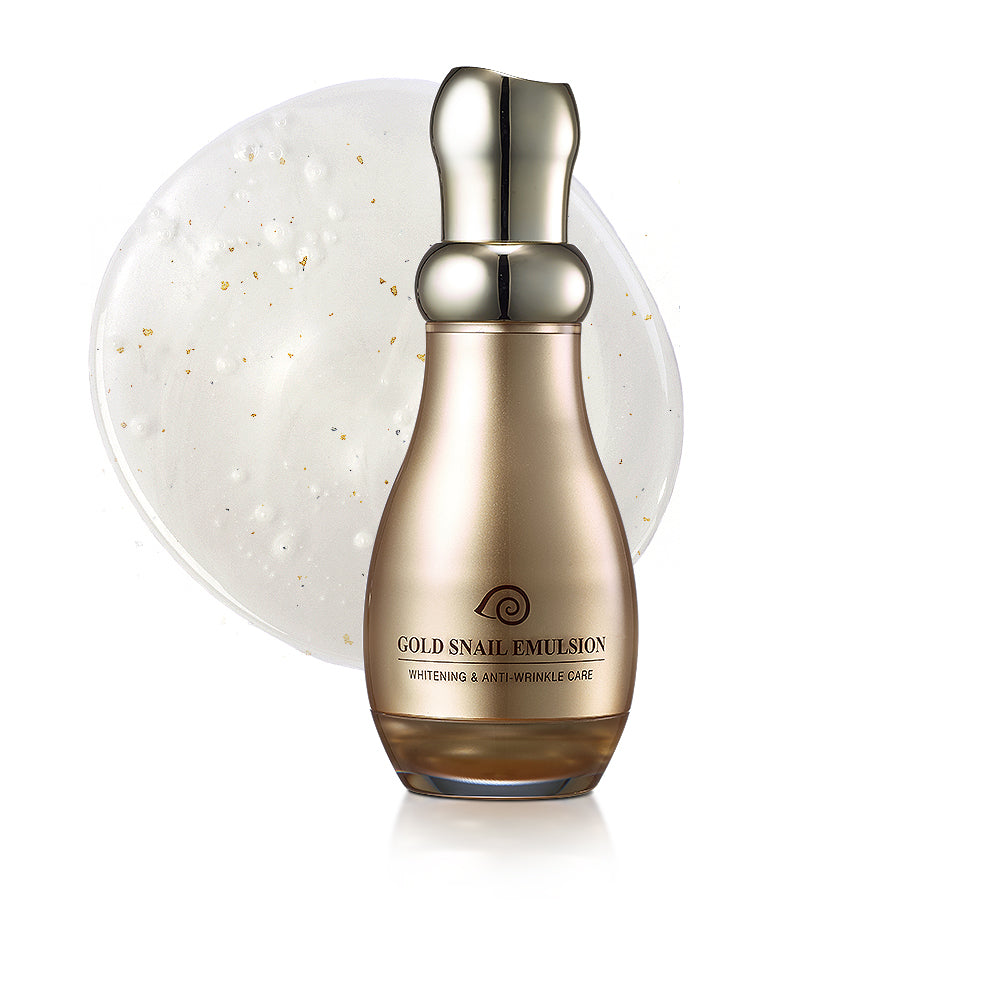 Gold & Snail Emulsion – Hydrating & Anti-Wrinkle K-Beauty (130ml