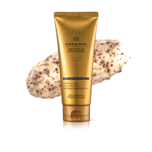 Gold & Snail Soft Touch Foaming Cleanser - 170ml