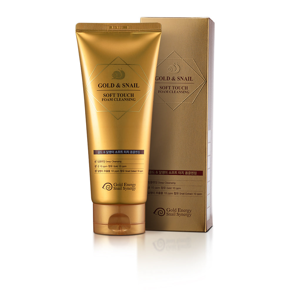 Gold & Snail Soft Touch Foaming Cleanser - 170ml