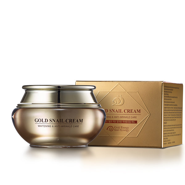 Gold and Snail Cream - Whitening & Anti-Aging - 60ml