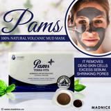 PAMS COSMETIC - 100% Natural Clay Mask One ingredient natural clay mask, cleanses, tones, exfoliates, detoxifies and moisturizes.