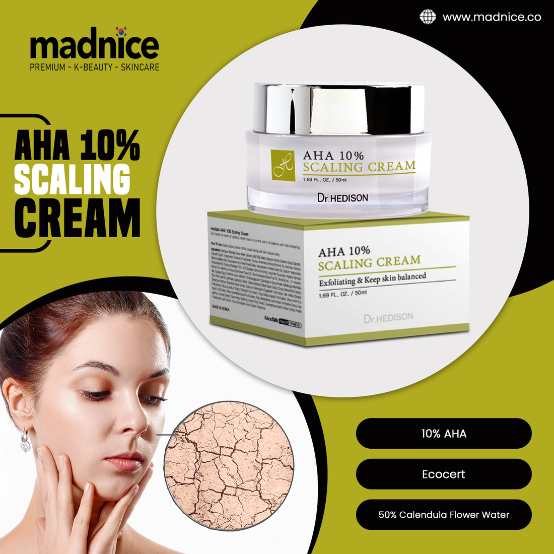 AHA 10% Scaling Cream - 50ml