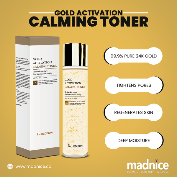 Gold Activation Calming Toner - 150ml