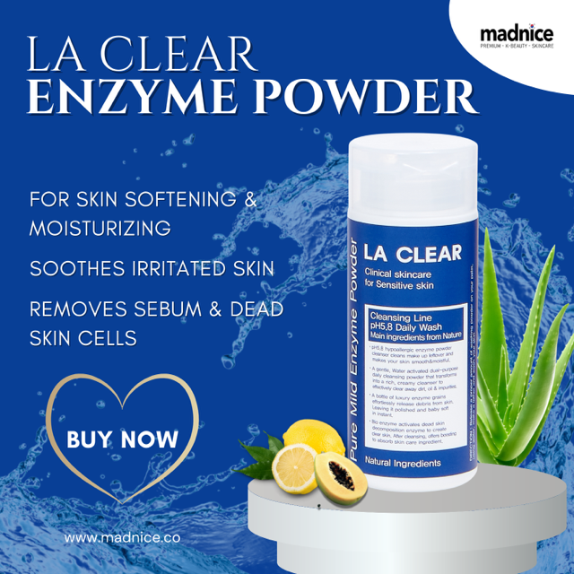 Madnice-La Clear Pure & Mild Enzyme Powder - 70g 