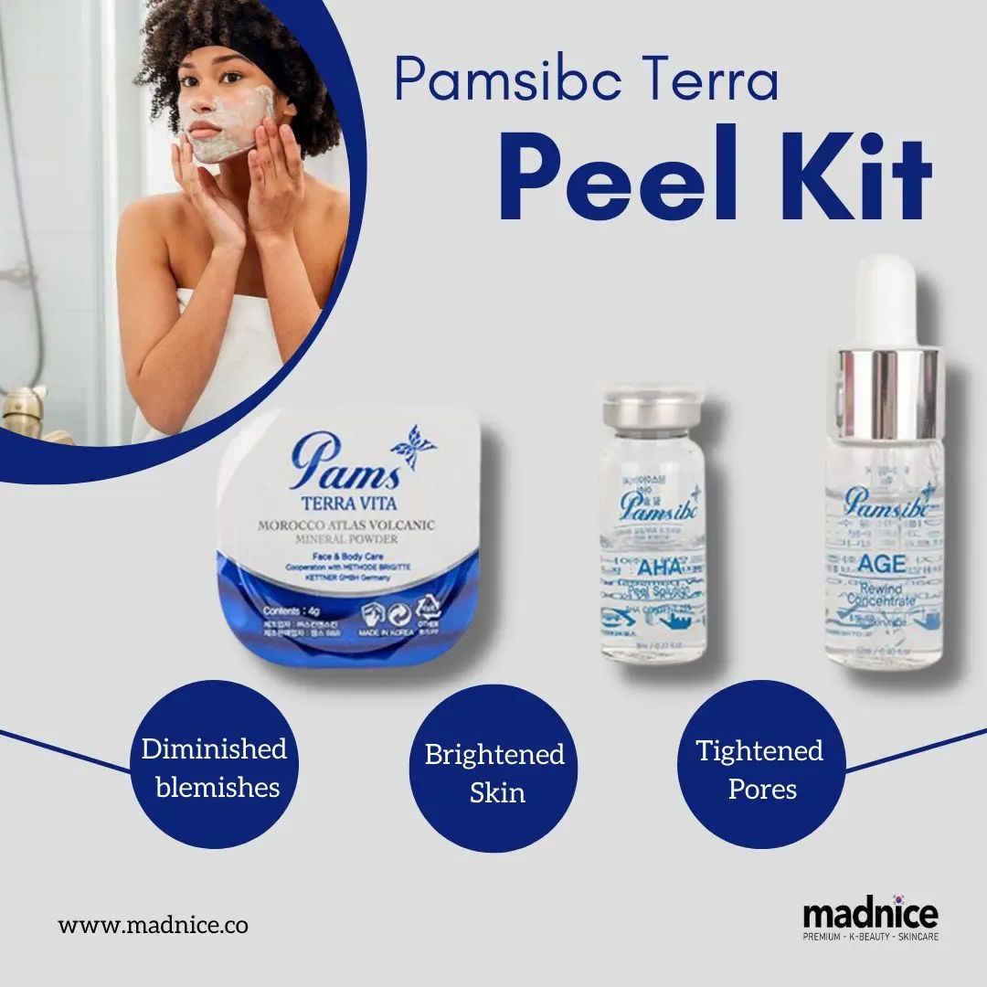 Terra Peel Professional Skin Peeling Kit – 30-Day Rejuvenation System - AHA Peel