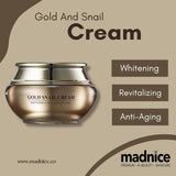 Gold & Snail Cream - Anti-Wrinkle & Whitening - 60ml