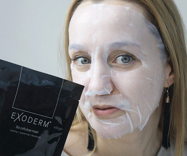 Exoderm Bio Cellulose Face Mask - 5 Sheets